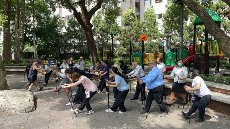 WALX-SOGO中壢店健走課程
